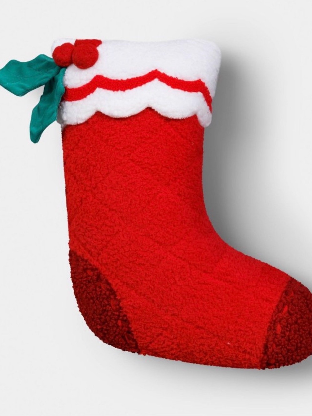 Christmas Stocking Throw Pillow Red -
Wondershop